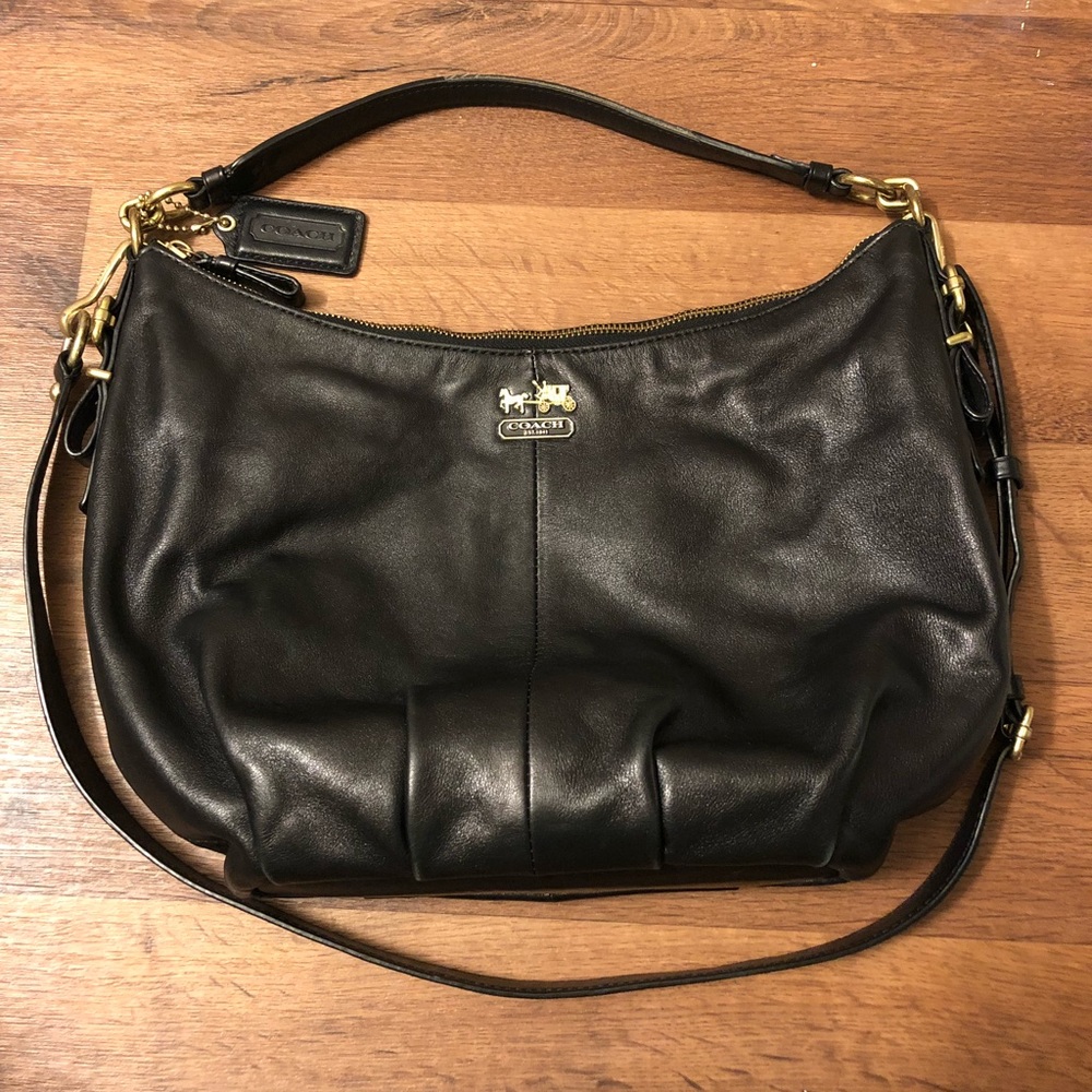 Coach Black Satchel Bag